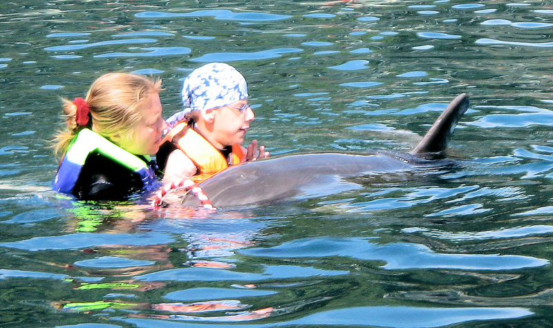 Dolphin Therapy Family Pircher