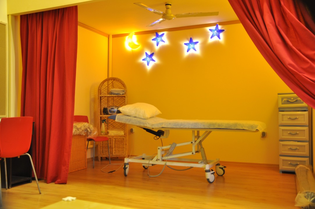 Our new and modern therapy rooms