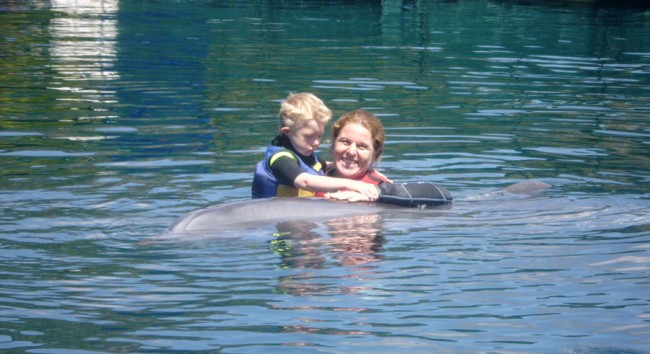 Johannes Dolphin Therapy in Antalya 2014