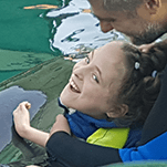 Emily kept making progress in dolphin therapy again