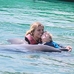 Dolphin therapy improved Elena’s motor function